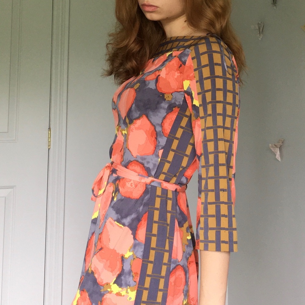 Colorful Abstract Ali Ro Dress
